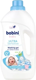 Bobini Baby ULTRA Sensitive gel detersivo per bianchi & colorati