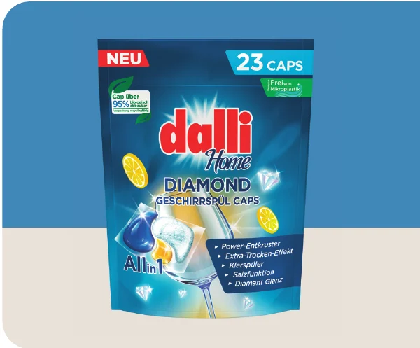 Dalli Diamond Caps per lavastoviglie