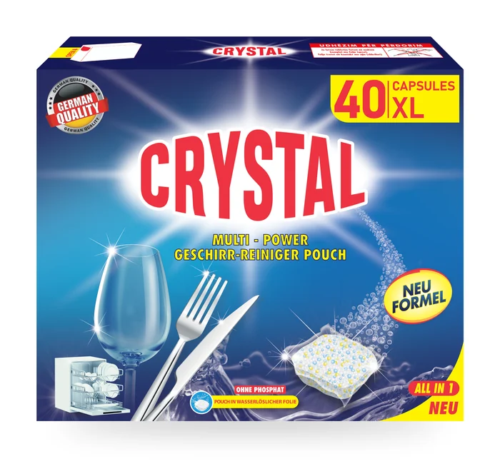 Crystal Multi-Power pouch per lavastoviglie