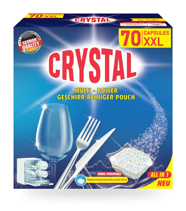Crystal Multi-Power pouch per lavastoviglie