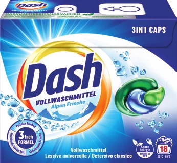 Dash Detersivo universale 3in1 Caps