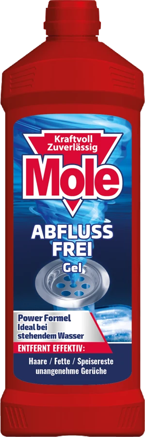 Mole Abfluss Frei Gel