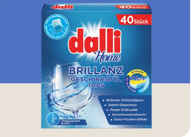 Dalli Brillanz Pastiglie per lavastoviglie All in 1