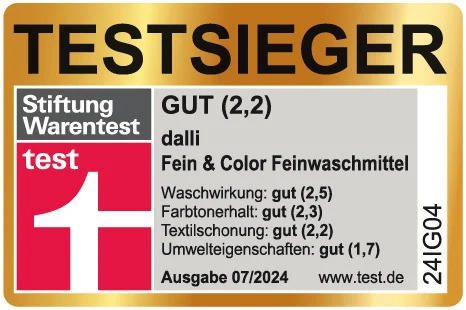 Vincitore del test Stiftung Warentest